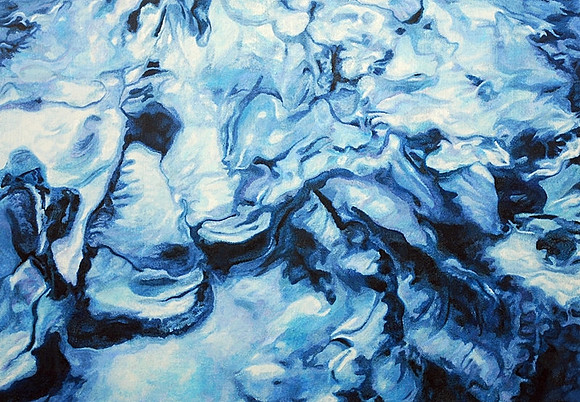 파란 세상을 바라보다（Gaze at the Blue World)